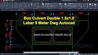 Box-Culvert-Double-1.5x1.0-ebar-9-Meter-Dwg