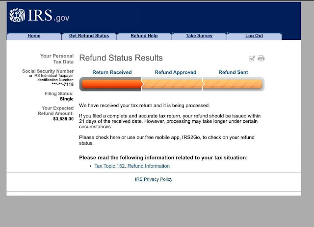 2023 IRS Tax Refund For Student