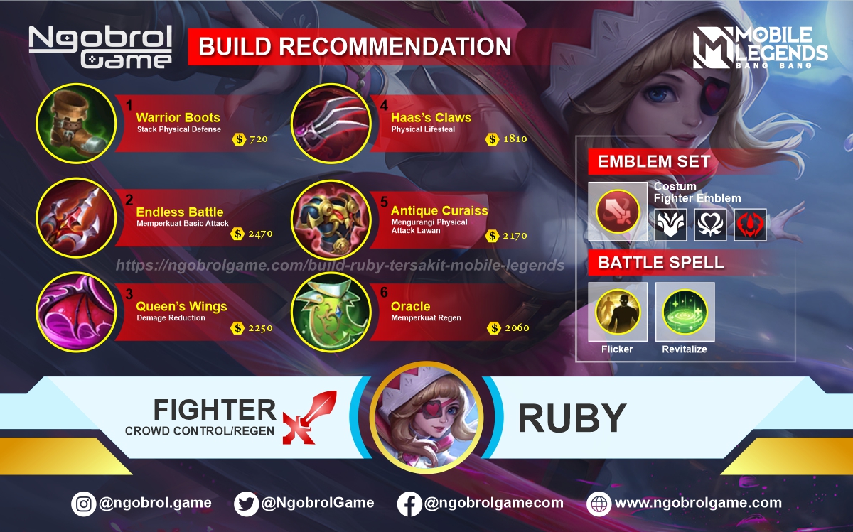 Mobile Legends Ruby Build