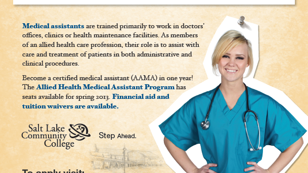 Medical Assistant - Certified Medical Assistant Training
