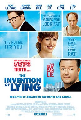 the invention of lying, movie, film, poster, cover, image