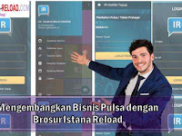 Mengembangkan Bisnis Pulsa dengan Brosur Istana Reload