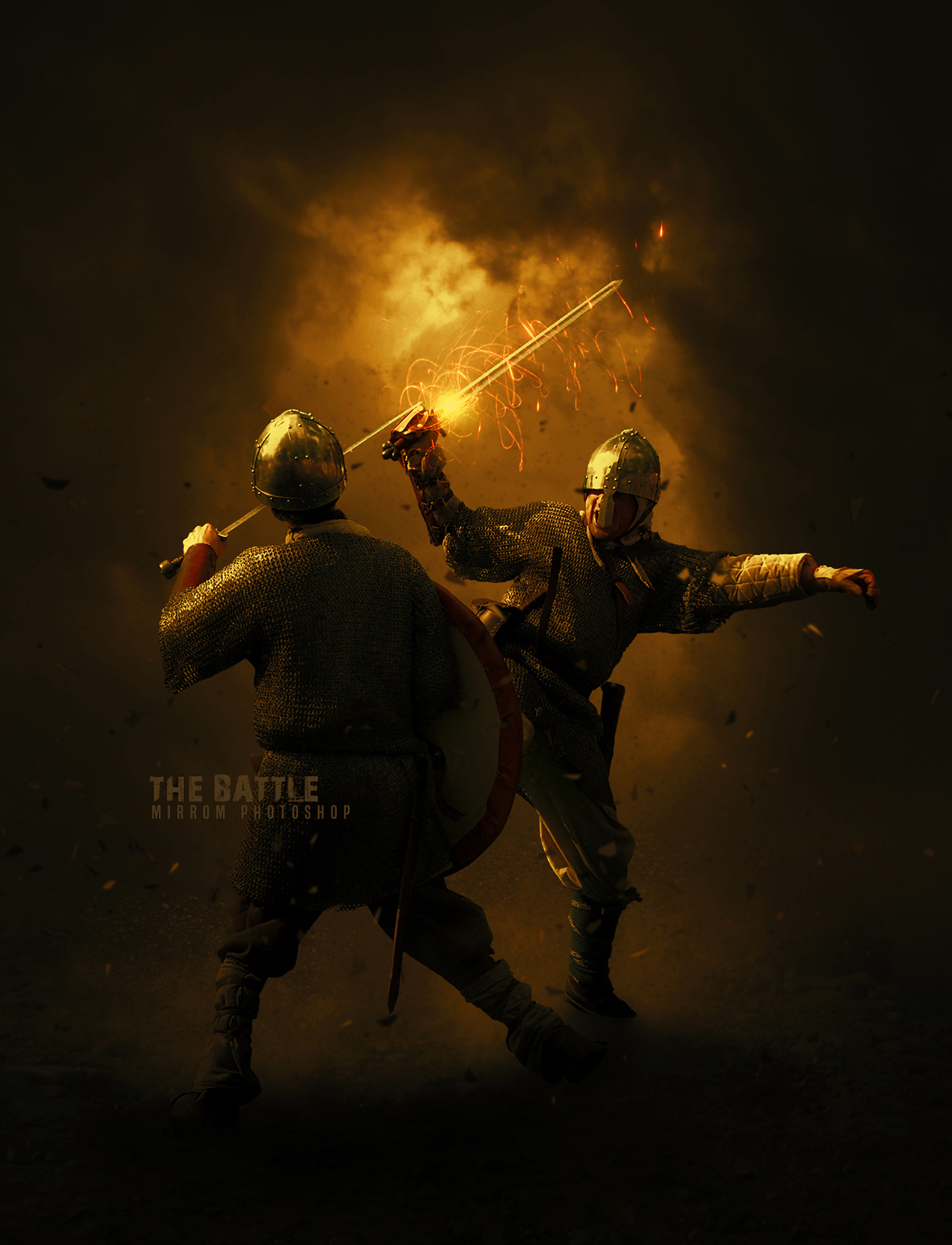 The Battle Photo Manipulation in Photoshop CC