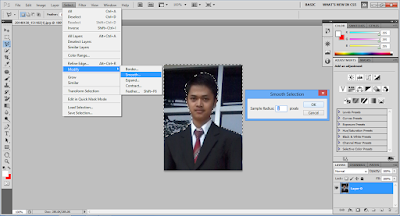 Mengubah Background untuk Pas Foto dengan Photoshop