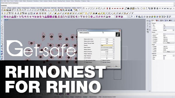 RhinoNest Plugin for Rhinoceros Free Download