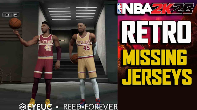 NBA 2K23 Retro And Classic Missing Jerseys Pack