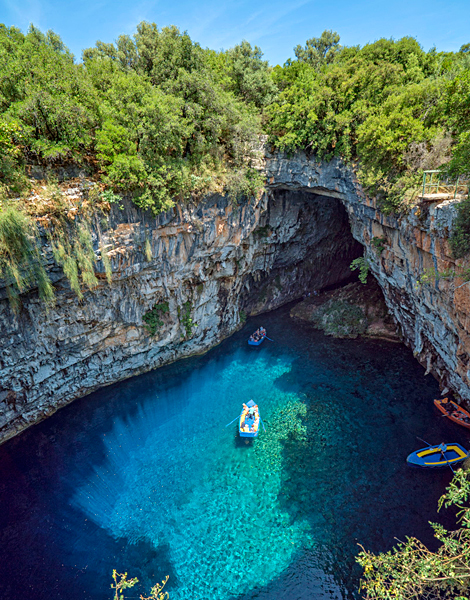 Melissani Cave