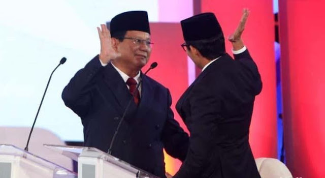Tanda-tanda Kemenangan Prabowo-Sandi