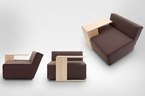 hocky, sofa, modular, furniture, merely, marcin wielgosz, functionality, armchairs, movable armrests, table