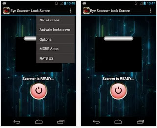 Eye Scanner Lock Screen Free For Android