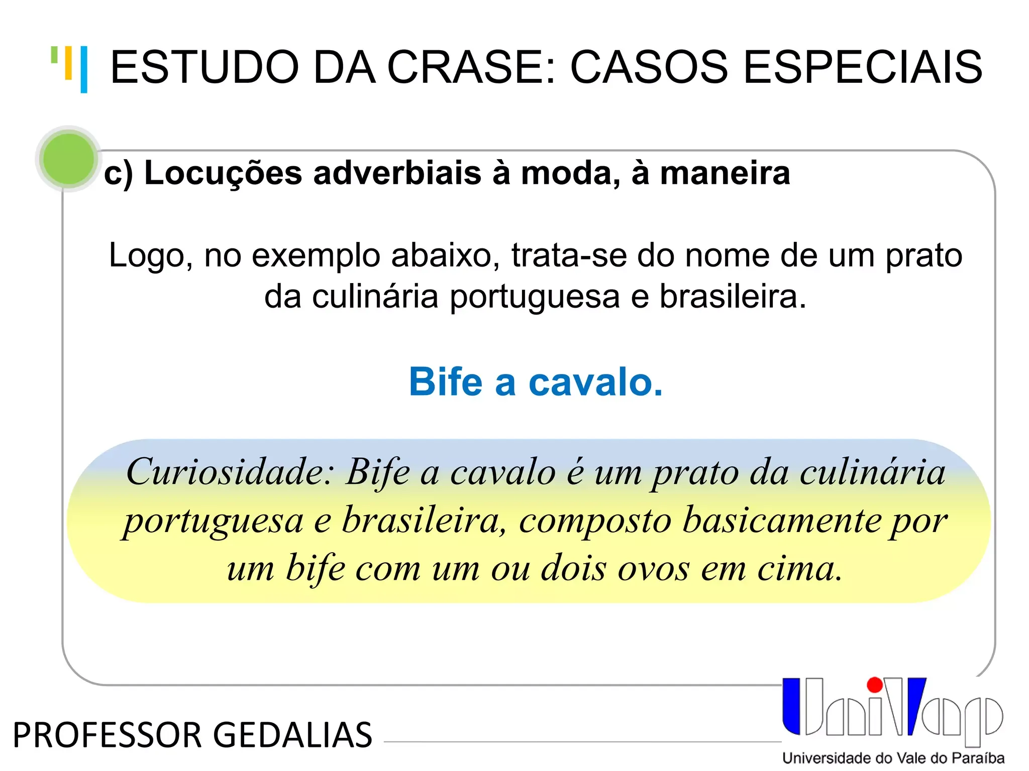 CRASE REGRAS