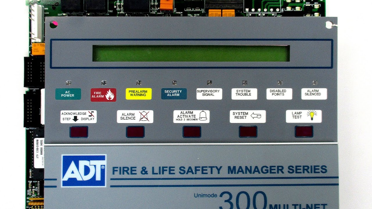 Fire alarm control panel