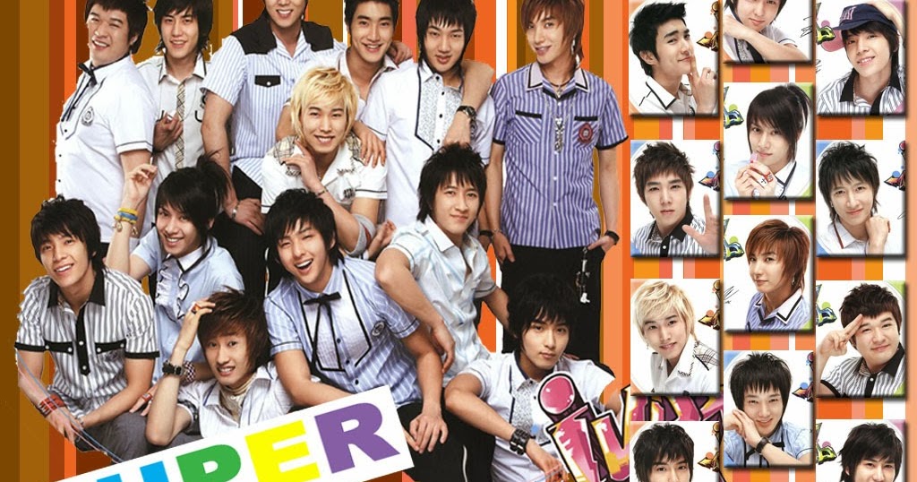 Biodata Dan Foto Lengkap Personil Boy Band Super Junior 