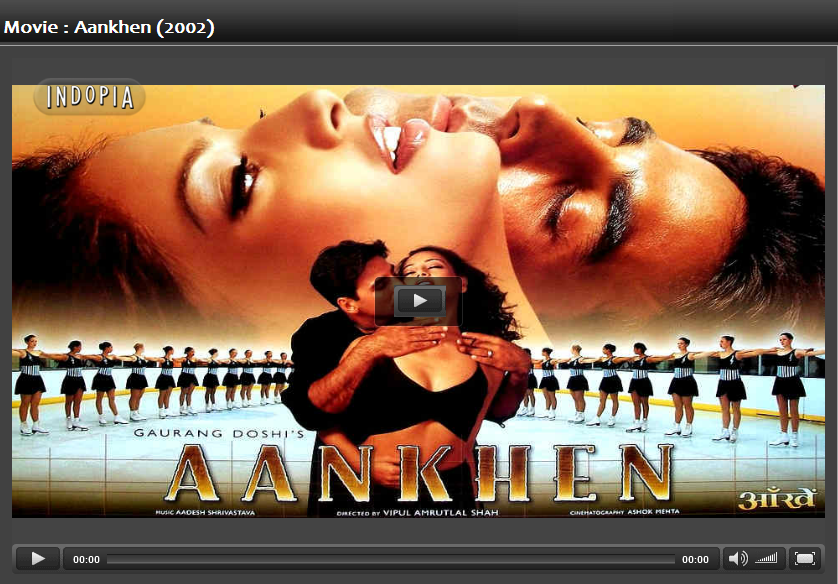 http://www.indopia.com/showtime/watch/movie/2002010086_00/aankhen/