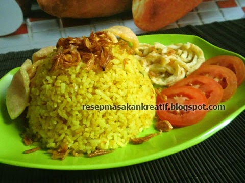 RESEP NASI GORENG KUNING  KUNYIT Aneka Resep Masakan 