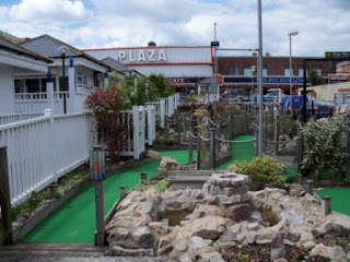 Pebble Adventure Golf course in Skegness, Lincolnshire