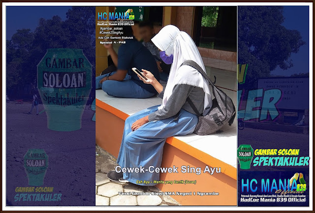 Gambar Soloan Spektakuler - Gambar Siswa-Siswi SMA Negeri 1 Ngrambe - Buku Album Gambar Soloan Edisi 15