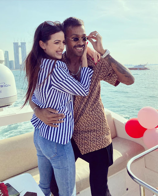 hardik pandya and natasa stankovic engagement