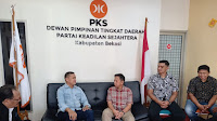 H. Nalib Zaenudin Calon Bupati Kabupaten Bekasi Silaturahmi ke Partai PKS Kabupaten Bekasi