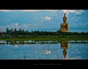 Gambar Unik Inilah Patung Buddha terbesar di Dunia