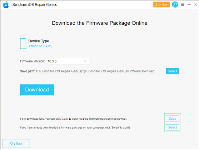 download firmware in browser