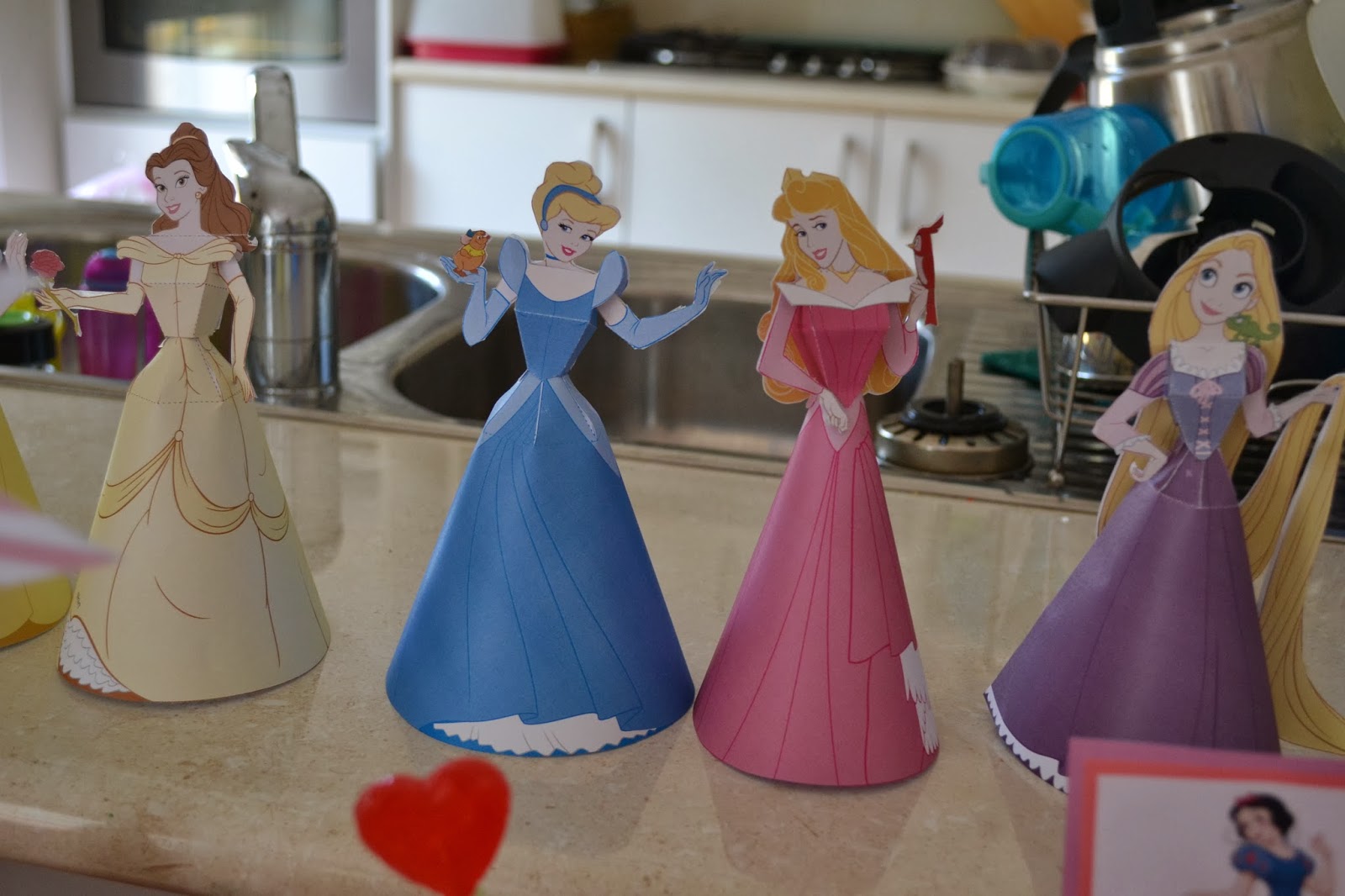 The Imperfect Housewife DIY  Disney Princess  Decorations 