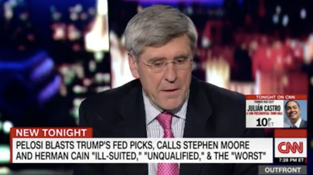 Stephen Moore, Trump's Fed pick, is a self-described 'radical' who said he's not a 'big believer in democracy' 