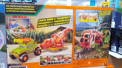 Capture your very own dinosaur with the Matchbox Dino Trapper Trailer Adventure Pack