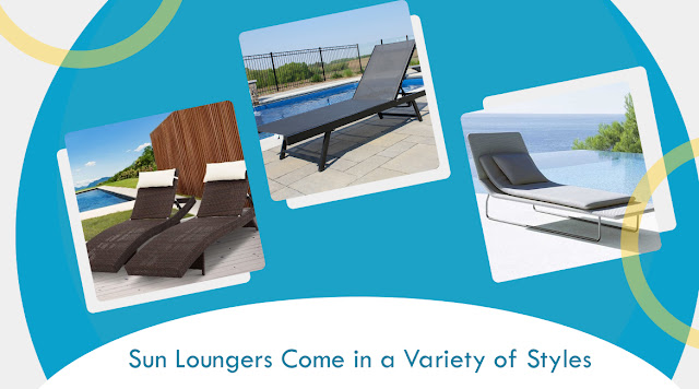 Sun Lounger in Variety of Styles