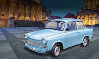 Revell 1/24 60 years of Trabant (07777)  Color Guide & Paint Conversion Chart