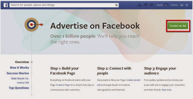 Advertise on Facebook