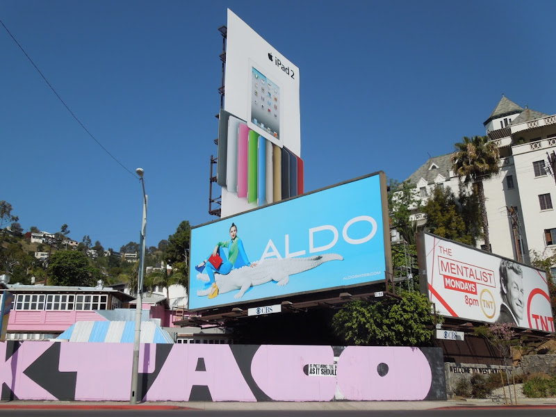 Aldo Sunset Strip billboard