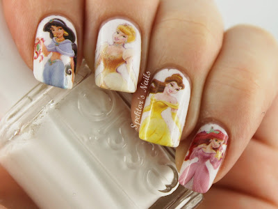 Disney Princess Water Decals