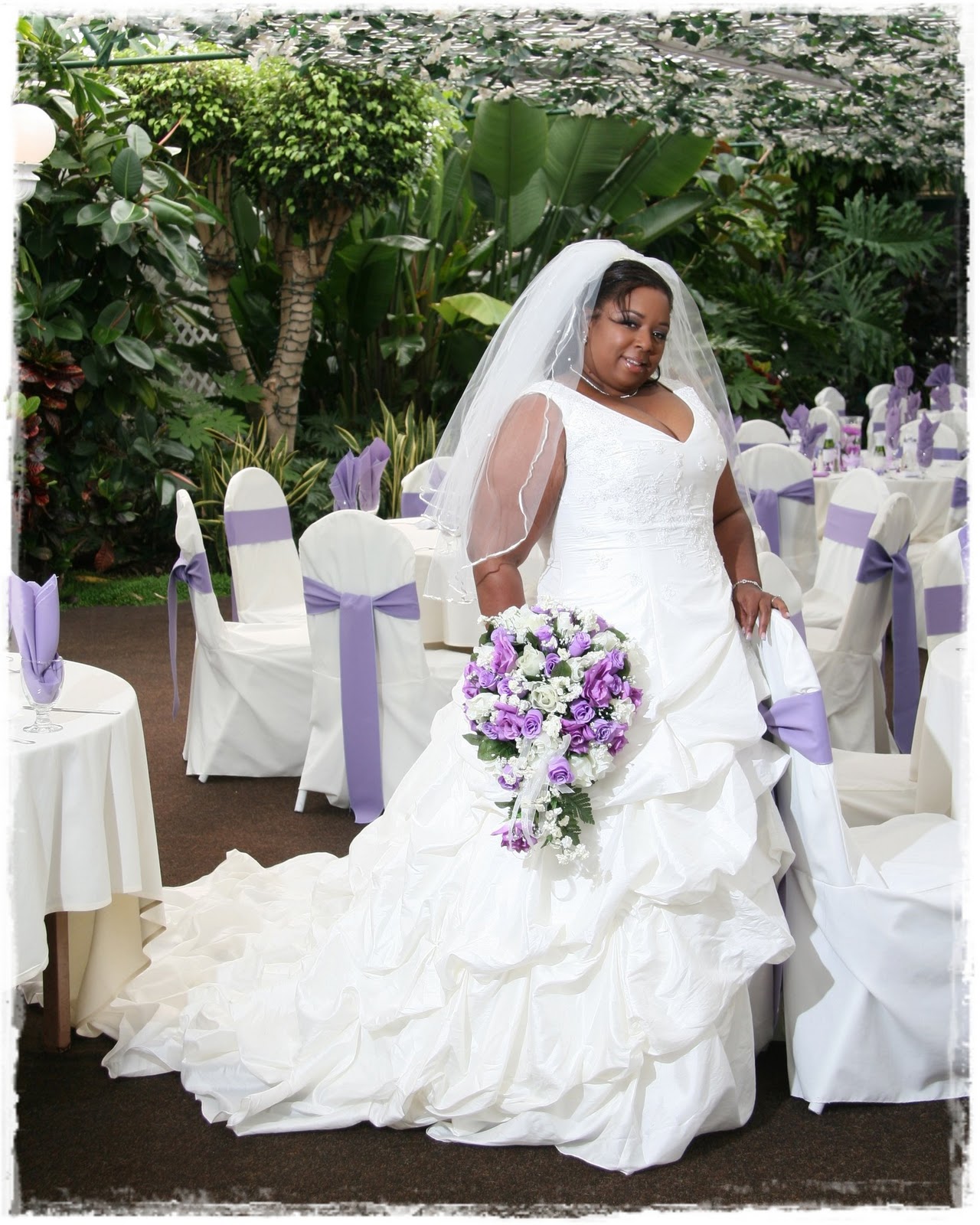 Black And White Wedding Dress