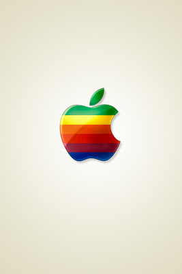 iphone 4 apple logo wallpapers