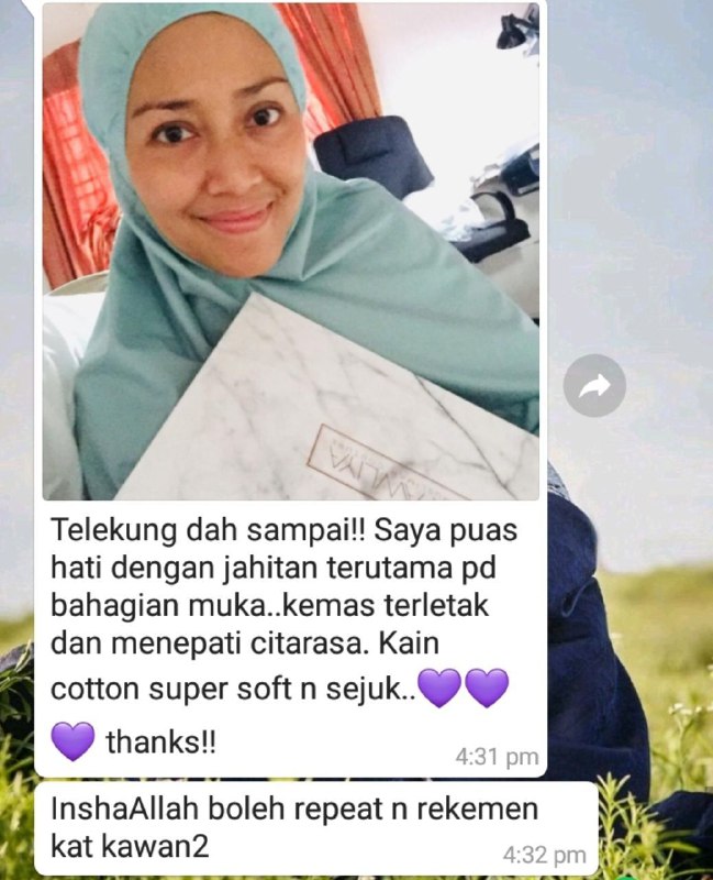 Testimoni Telekung Meliora