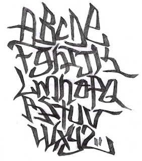 Graffiti Alphabet Letters