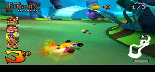 Download Game Crash Team Racing (CTR) PS1 ISO Untuk PC 