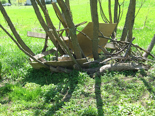 Tree Fort Kids Built