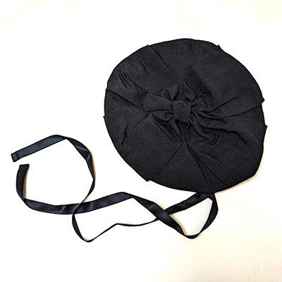 Lief Selena School Series Double Ribbon Beret (2021) Black