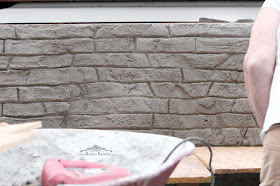 Cement Sculpted Fake Stone Spa Surround, Bliss-Ranch.com