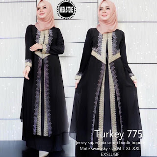 Gamis Turkey Model Terbaru 2019