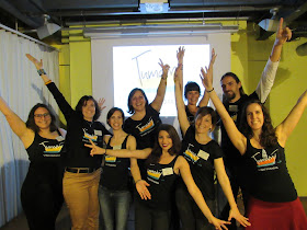 Equipo Tumaini y voluntarios y voluntarias en el Encuentro de Barcelona.