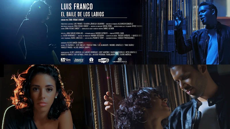 Luis Franco - ¨El baile de los labios¨ - Videoclip - Directora: Zenia Veigas Chkout. Portal Del Vídeo Clip Cubano