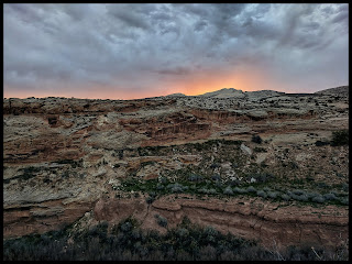 Looking Across to Comb Ridge down into Butler Wash