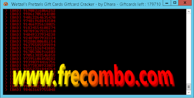 Wetzel Gift Card Cracker – By Dhara