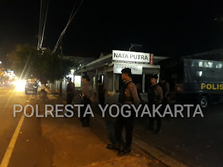 Antisipasi Gangguan Kamtibmas, Polisi Siaga di Jalan R.E. Martadinata