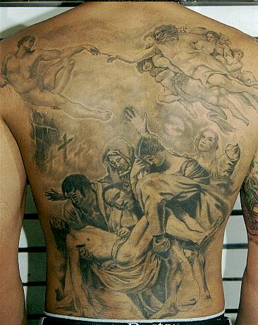 Religious Sleeve Tattoos Ideas