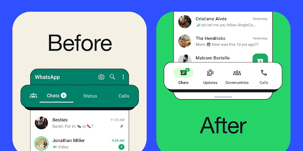 WhatsApp has confirmed the launch of a new navigation bar located at the bottom of the screen for its Android users.