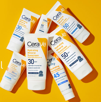 Free CeraVe Hydrating Mineral Sunscreen Sweepstakes